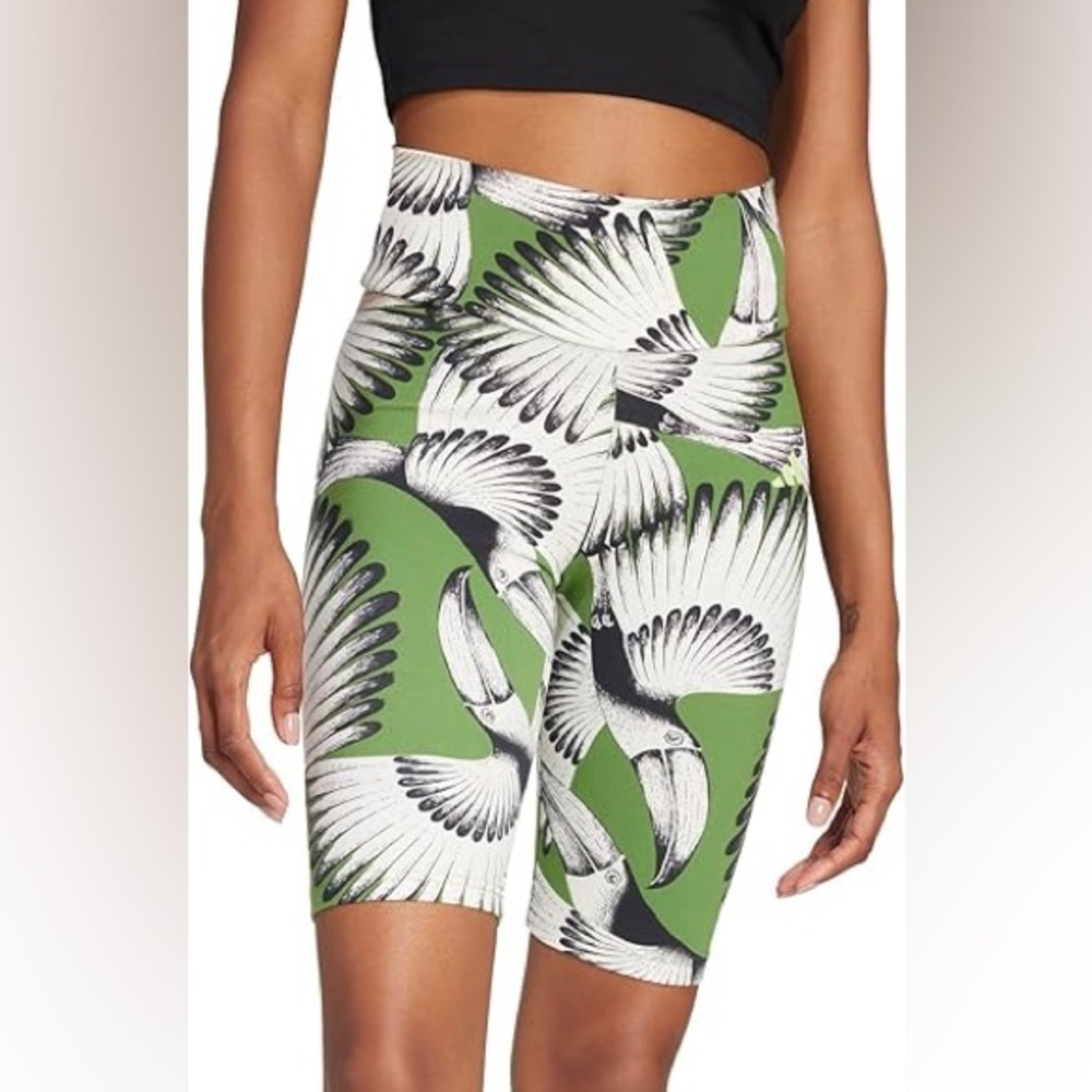Adidas x Farm Rio tropical bike shorts